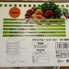 ドライフルーツメーカー　アイシングの画像