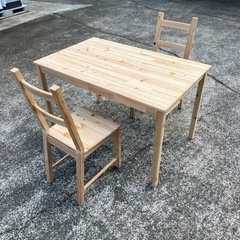 ★美品★IKEA イケア ダイニングテーブル チェア セット★
