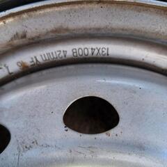 スチールホイール 13インチ ＋ 145/80R13の画像