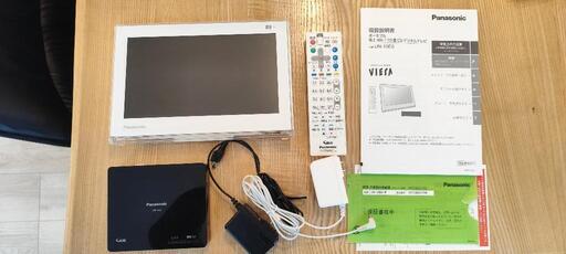 【ジャンク品】Panasonic ポータブルテレビ UN-10E6