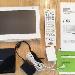 【ジャンク品】Panasonic ポータブルテレビ UN-10E6