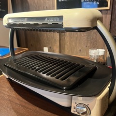 煙の出ない上火調理器具