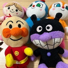 アンパンマン　ぬいぐるみの画像