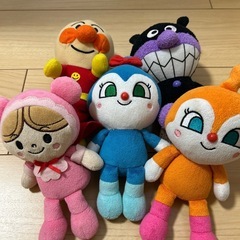 アンパンマン　ぬいぐるみの画像