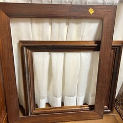 【1/15まで引き取り限定】木製の額縁