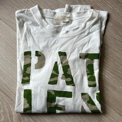 美品　未使用　カモフラージュ　長袖Tシャツ　ロンT サイズ160...