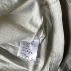 美品　未使用　カモフラージュ　長袖Tシャツ　ロンT サイズ160 白　かっこいい　の画像