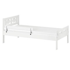 IKEA ベッド クリッテル マットレス付き