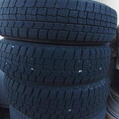 スタッドレス４本セット【ダイハツ純正14インチ】155/65-14の画像