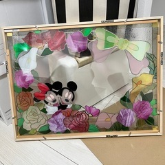 【高級】ステンドガラス　フレーム　結婚式などのウェルカムボードの画像