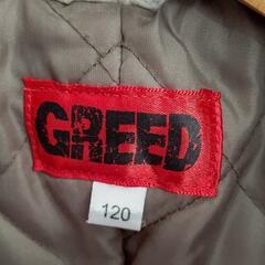 GREEDキッズ上着の画像