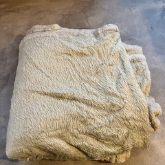 決まりました🙆無印良品のムレにくいあたたか厚手毛布ダブルサイズ😊