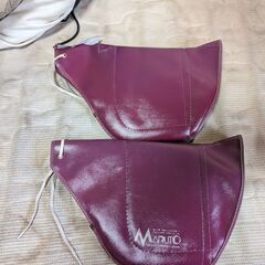 マルト(MARUTO) 防寒ハンドルカバー ビニール 長毛付 HC-VN1600 レッド　中古の画像