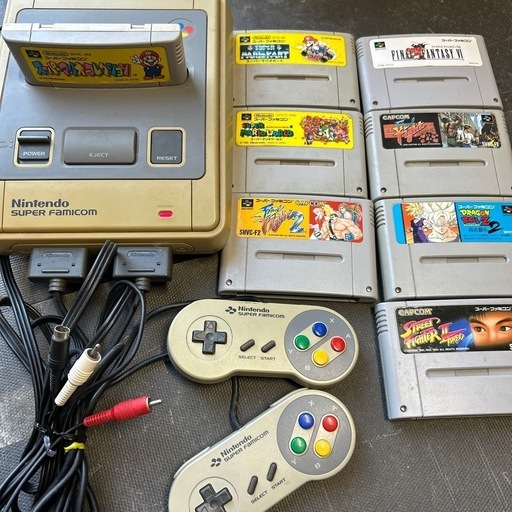 スーパーファミコン　カセット付き