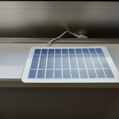 未使用品　太陽光発電　充電パネルの画像