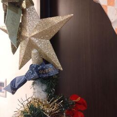 【19日、20日に取りに来れる方限定セール】二万相当　クリスマスツリー　新品ニトリクリスマスツリーケースつき　別売り　ライトつき　　の画像