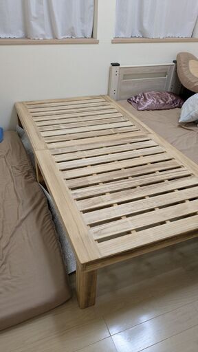 サン・ハーベスト 総桐すのこステージベッド シングル 100cm×200cm
