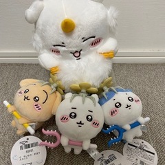 ちいかわ　あのこBIGぬいぐるみ&討伐マスコット　ちいかわ、うさ...