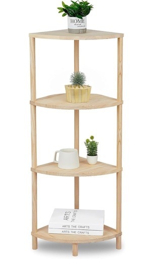 NO66未使用品　コーナーラック