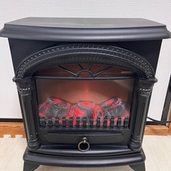 ニトリ 暖炉型ファンヒーターの画像