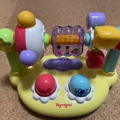 まわしてくるくるサウンド　赤ちゃんおもちゃ