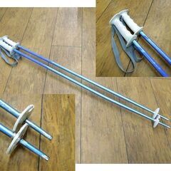 P-PRITY ROCKER 140cm ジュニアスキーセット LOOK調整ビンディング付き板 ポール スキーバックセット ライトブルー 札幌市 厚別店の画像