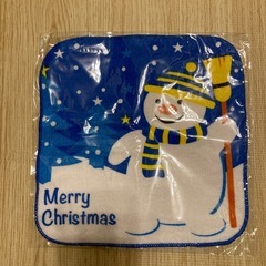 雪だるま　ミニタオル