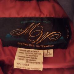 中綿入りベストの画像