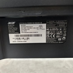 Acer XB253Q ゲーミングモニター 24.5インチ PREDATERの画像