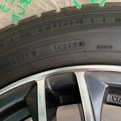 美品　ダンロップ　ウインターマックス　winter maxx バリ山　スタッドレス　ホイールセット　weds　17インチ　CH-Rの画像