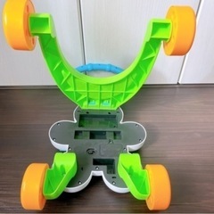 フィッシャープライス 手押し車 おして! しまうまくんのバイリンガル　0歳　1歳　赤ちゃん おもちゃ　知育　英語　知育玩具　つかまり立ち　しまうま　歩く　歩行の画像