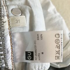 ＧＵのジーンズ　31inch 美品の画像