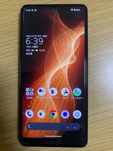 AQUOSsense5g 電池残量100％ SIMロック解除可