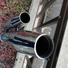 ドラッグスター１１００純正マフラー良音加工済みの画像
