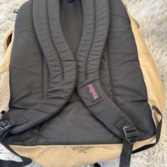 ジャンスポーツ ベージュ リュックの画像