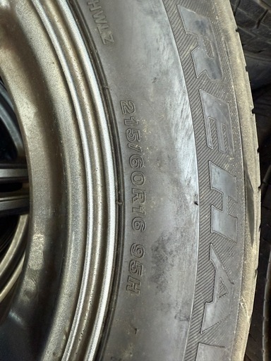 215/60/R16 タイヤホイールセット