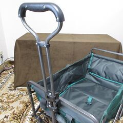 🌟　キャリー カート アウトドア ワゴン コンパクト収納 折りたたみ キャンプ 中古　☆の画像