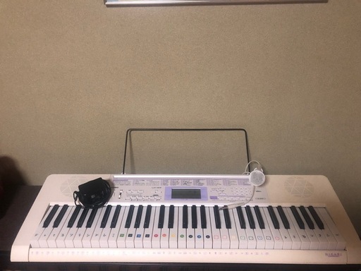 CASIO LH-122 電子オルガン 61鍵 マイク付