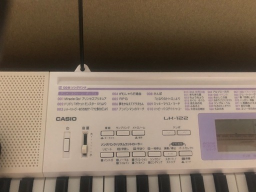 CASIO LH-122 電子オルガン 61鍵 マイク付　3月中！