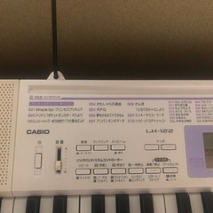 CASIO LH-122 電子オルガン 61鍵 マイク付の画像
