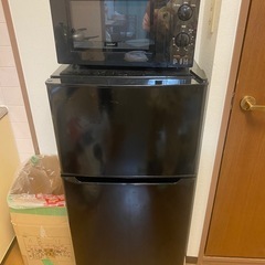 冷蔵庫、電子レンジセット