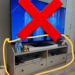 1月3日まで引き取り限定　IKEAテレビ台