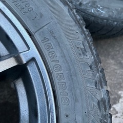 155/65/13  スタッドレス　4本の画像