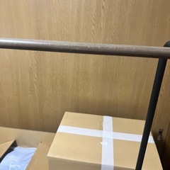 1/29まで！ハンガーラック  幅90cm ブラックの画像
