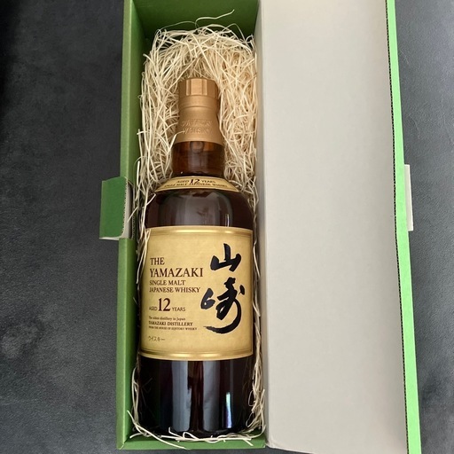 山崎 12年 シングルモルトウイスキー 700ml  1日限定！！！