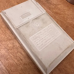 シャープ　レトロ　電卓の画像