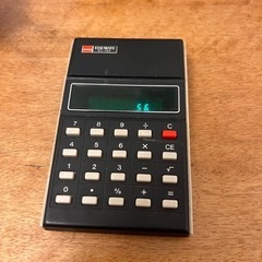 シャープ　レトロ　電卓