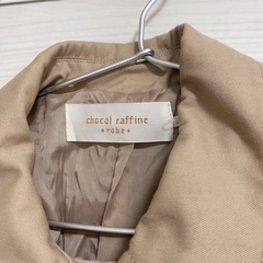 chocol raffine ベージュ トレンチコートの画像