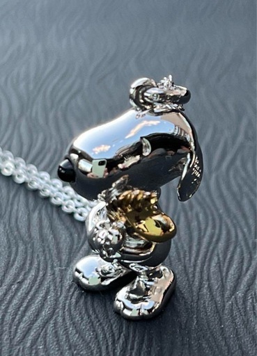スヌーピー ネックレス メタル製