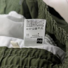 GU カーゴパンツ カーキ L②